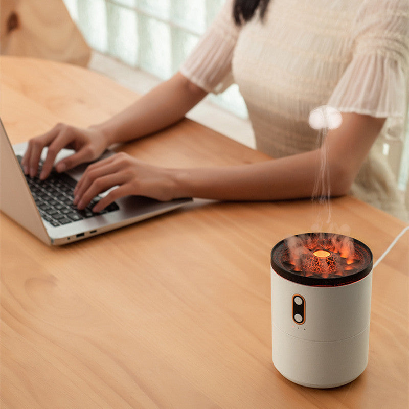 Volcanic Jellyfish Aroma Diffuser | USB Essential Oil Humidifier & Night Light NZ