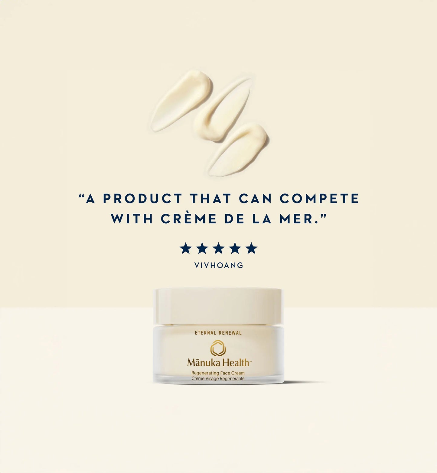 Eternal Renewal Face Cream – Royal Jelly, Bee Venom & Mānuka Honey | NZ