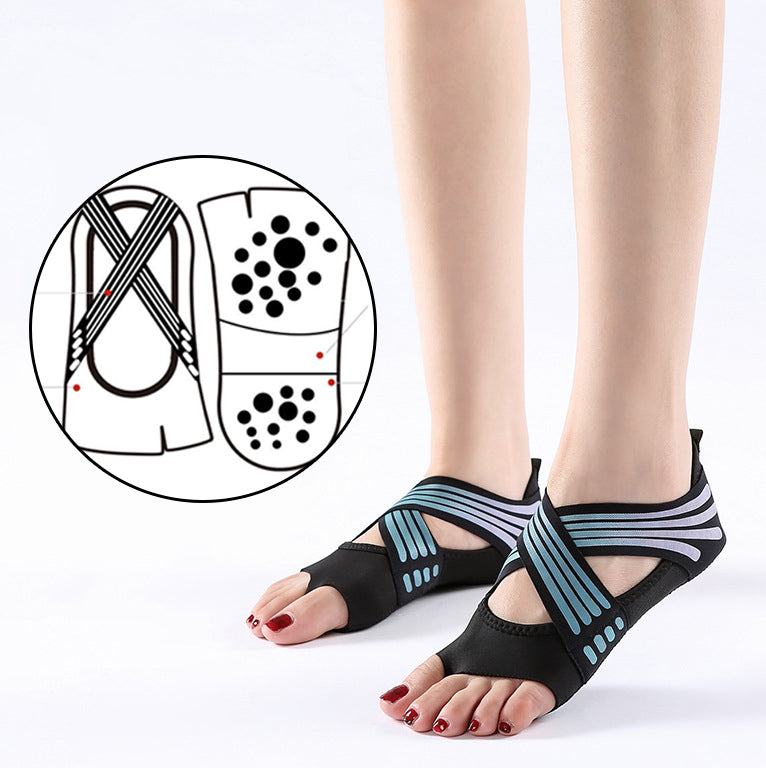 Non-Slip Yoga Shoes | Soft Sole Ballet Fitness & Pilates Dance Socks