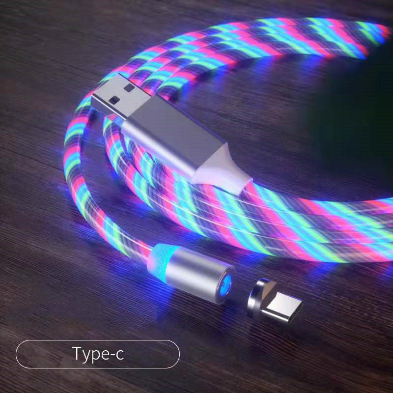 3-in-1 Magnetic LED Charging Cable