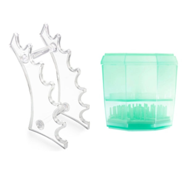 14-Hole Makeup Brush Holder & Drying Rack | Multifunction Display Stand | NZ