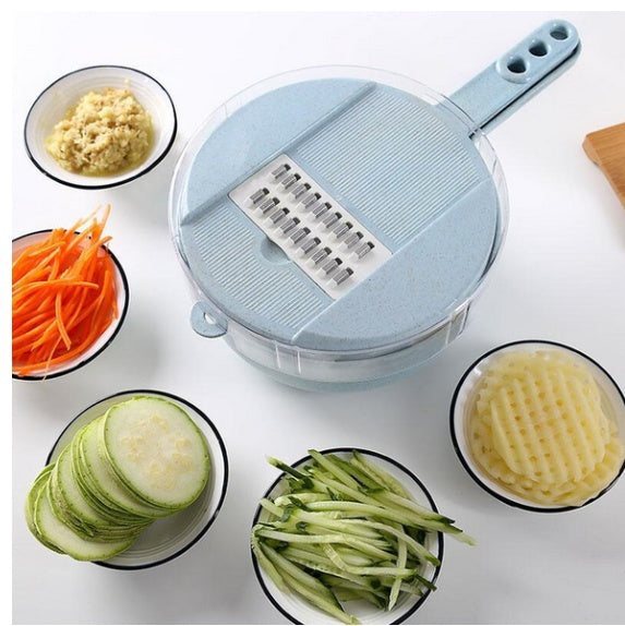 8-in-1 Mandoline Slicer & Vegetable Cutter