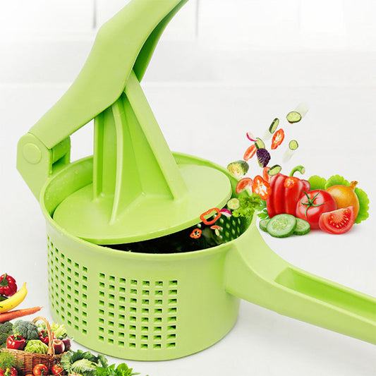 3-in-1 Vegetable & Fruit Water Squeezer | Dumpling & Pie Filling Press | Green NZ