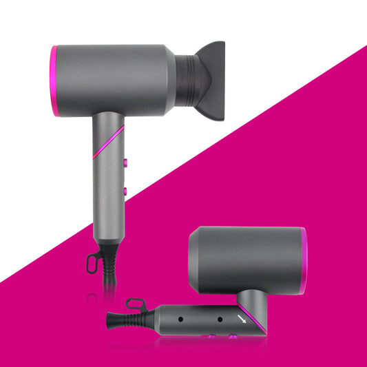 Foldable Hair Dryer with Diffuser | 1800W AC Motor | Dark Green & Grey | EU/UK/US NZ