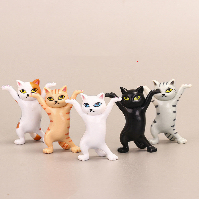 Cat Pen Holder | Cute Resin Kitten Desk Organiser | 7 Colours & Full Set NZ