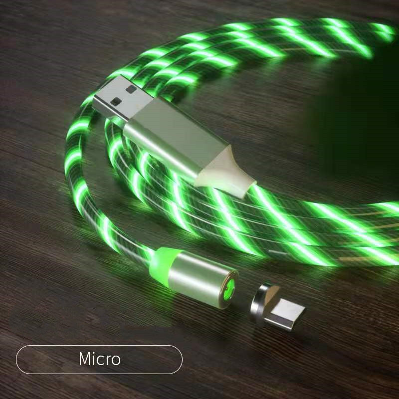 3-in-1 Magnetic LED Charging Cable