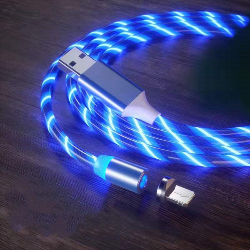 3-in-1 Magnetic LED Charging Cable