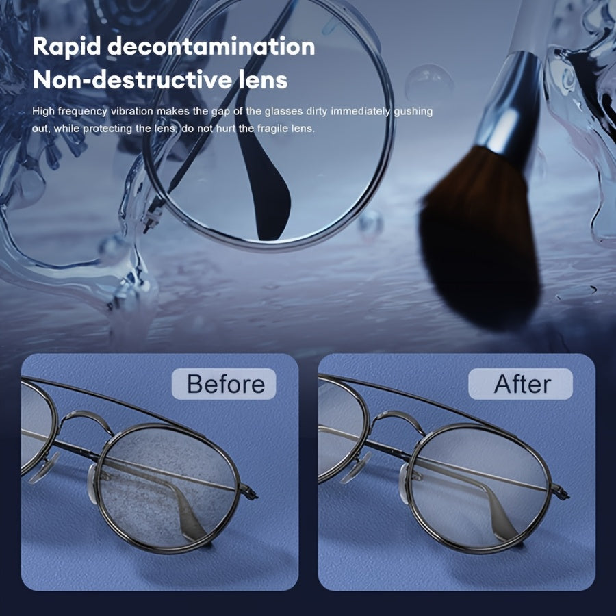 Ultrasonic Jewellery Cleaner | Compact 450ml Cleaning Pod | Rings, Eyewear & Brushes NZ