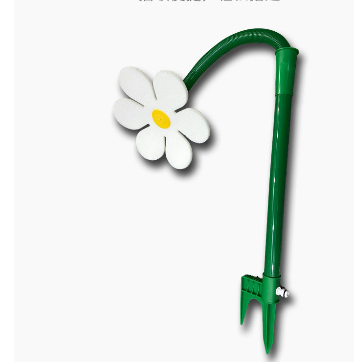 Dancing Daisy Garden Sprinkler | Fun Flower Lawn Watering Tool | Red Yellow White NZ