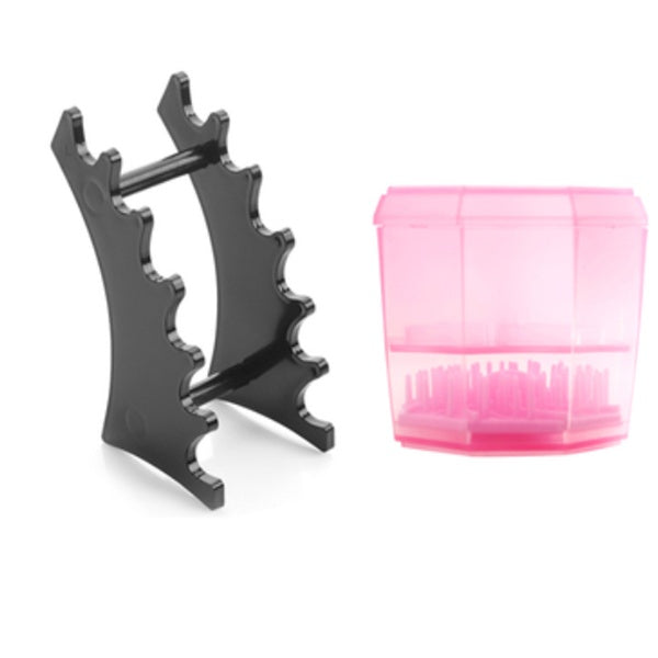 14-Hole Makeup Brush Holder & Drying Rack | Multifunction Display Stand | NZ