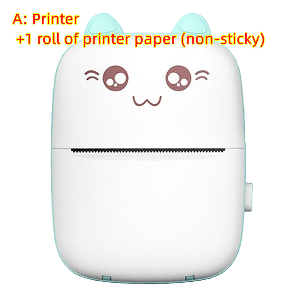 Mini Bluetooth Thermal Printer – Portable Pocket Photo & Label Printer