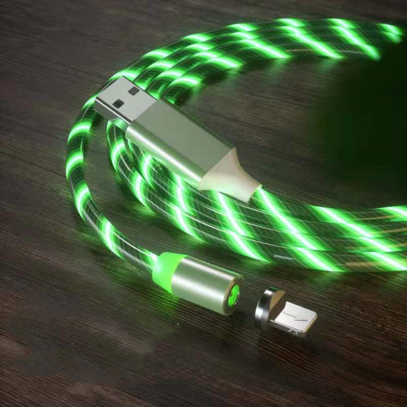 3-in-1 Magnetic LED Charging Cable