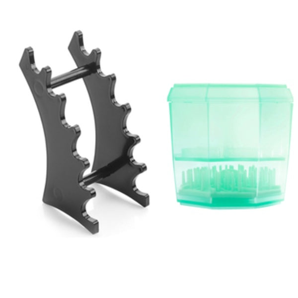 14-Hole Makeup Brush Holder & Drying Rack | Multifunction Display Stand | NZ