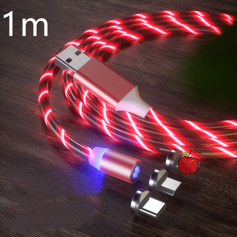 3-in-1 Magnetic LED Charging Cable