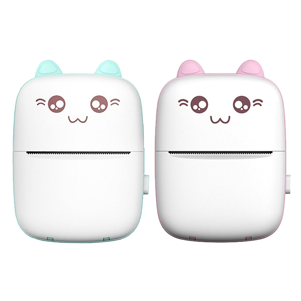 Mini Bluetooth Thermal Printer – Portable Pocket Photo & Label Printer