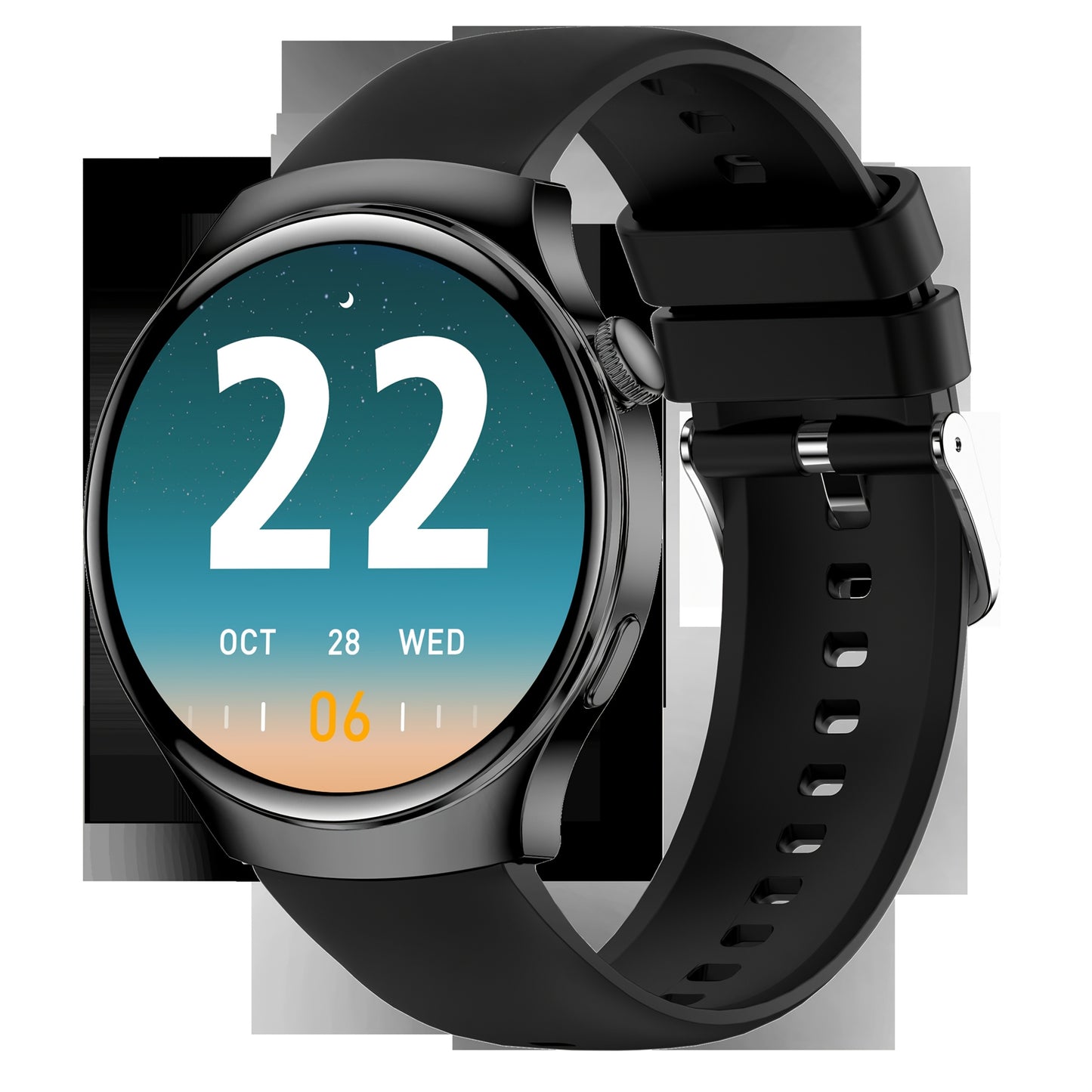 Smart Fitness Watch | Wireless Calling & Activity Tracking | Black & Gold NZ
