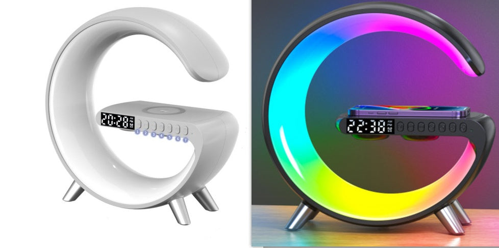 Smart LED Atmosphere Lamp | 15W Wireless Charger & Bluetooth Speaker | AU/EU/UK/US NZ