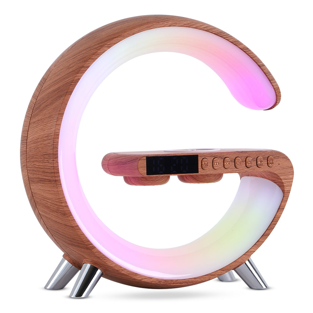 Smart LED Atmosphere Lamp | 15W Wireless Charger & Bluetooth Speaker | AU/EU/UK/US NZ
