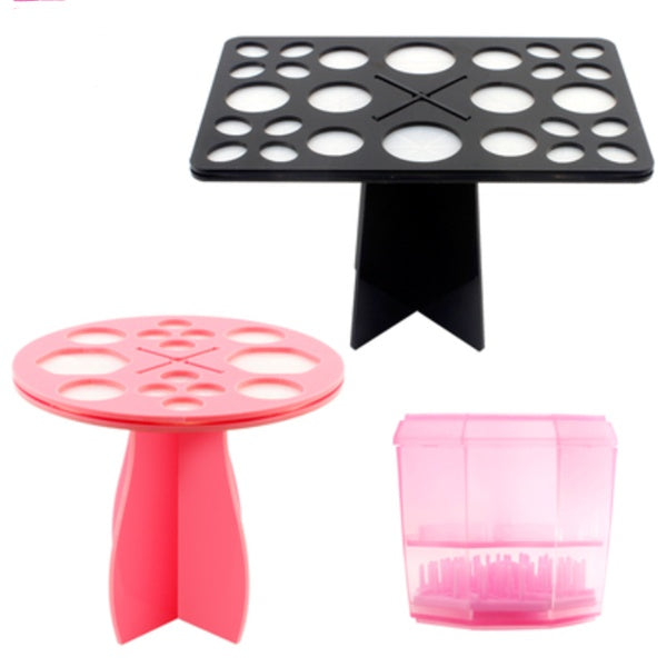 14-Hole Makeup Brush Holder & Drying Rack | Multifunction Display Stand | NZ