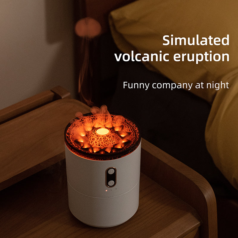 Volcanic Jellyfish Aroma Diffuser | USB Essential Oil Humidifier & Night Light NZ