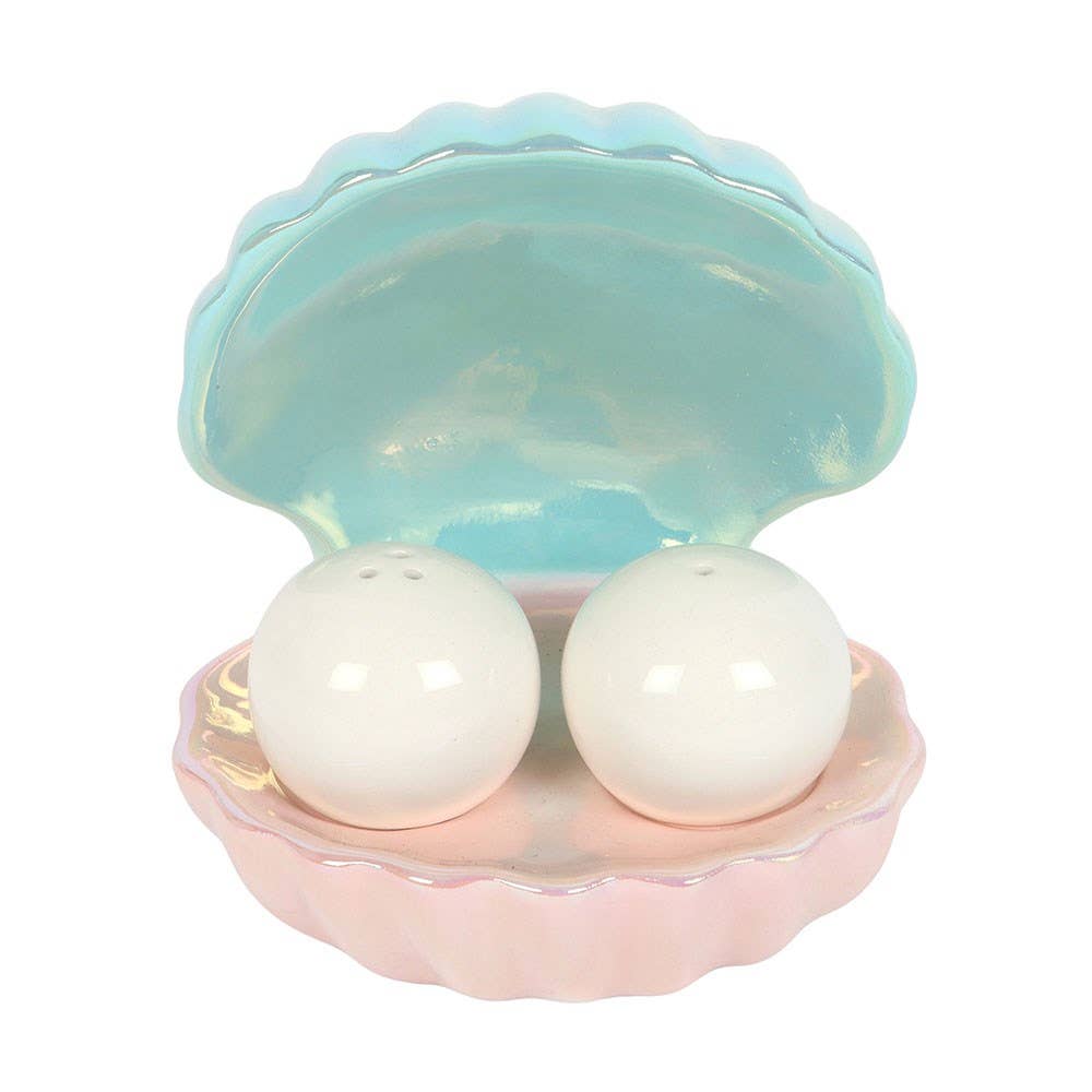 Shell Salt and Pepper Shakers