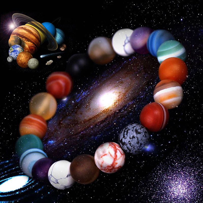 7 Chakra Lava Rock Bracelet – Natural Stone Mala Bead | Men & Women