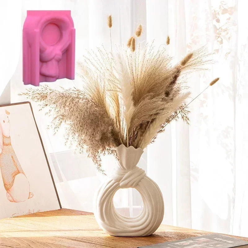 Food Grade Silicone Heart Vase Mold | Resin Concrete Candle Casting | Multiple Sizes NZ