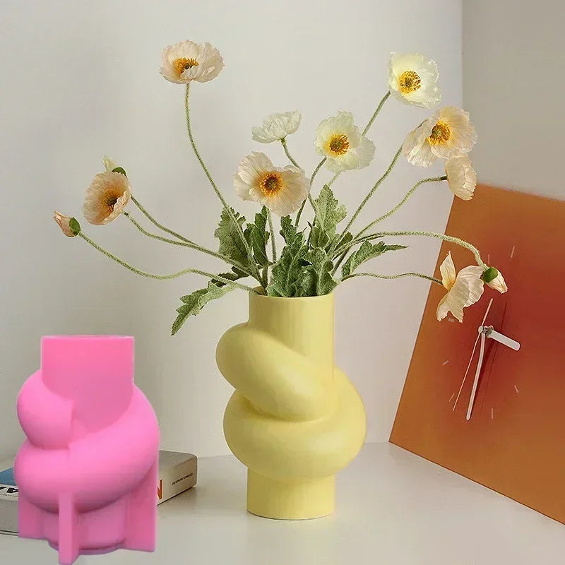 Food Grade Silicone Heart Vase Mold | Resin Concrete Candle Casting | Multiple Sizes NZ
