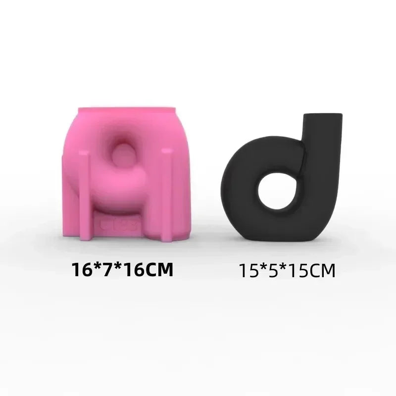 Food Grade Silicone Heart Vase Mold | Resin Concrete Candle Casting | Multiple Sizes NZ