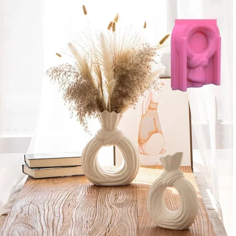 Food Grade Silicone Heart Vase Mold | Resin Concrete Candle Casting | Multiple Sizes NZ