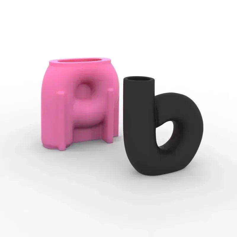 Food Grade Silicone Heart Vase Mold | Resin Concrete Candle Casting | Multiple Sizes NZ