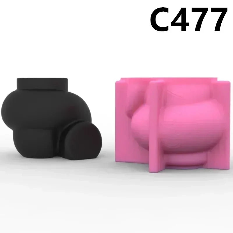 Food Grade Silicone Heart Vase Mold | Resin Concrete Candle Casting | Multiple Sizes NZ