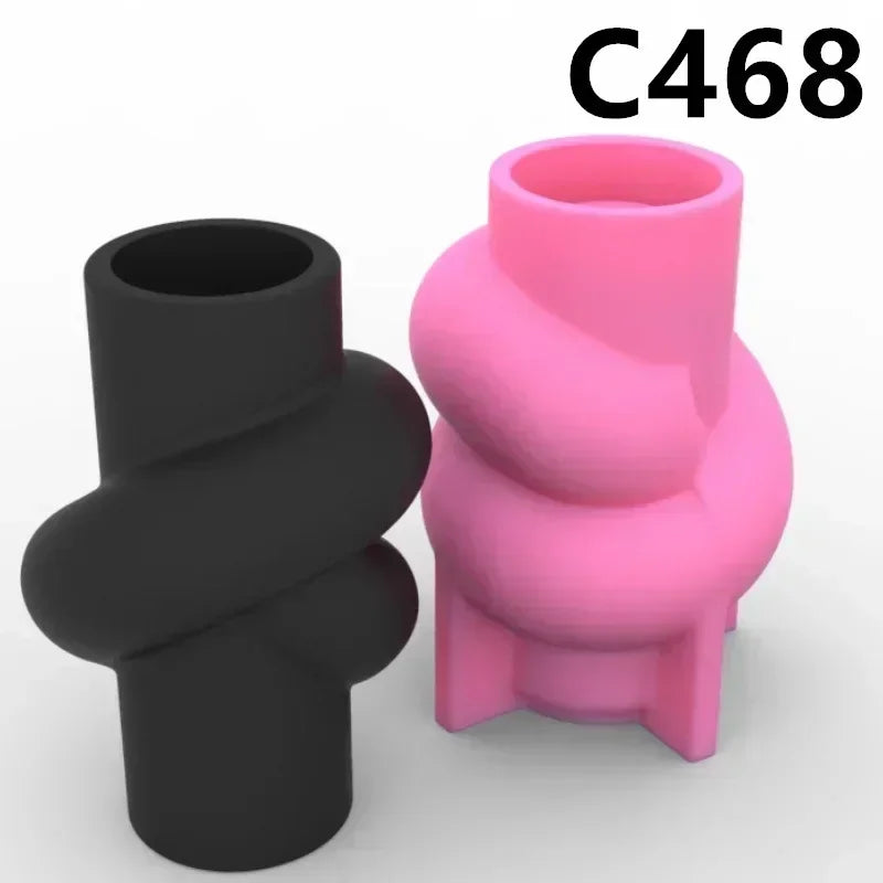 Food Grade Silicone Heart Vase Mold | Resin Concrete Candle Casting | Multiple Sizes NZ