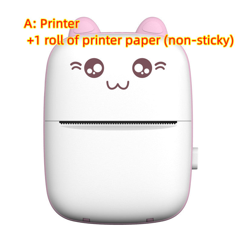 Mini Bluetooth Thermal Printer – Portable Pocket Photo & Label Printer