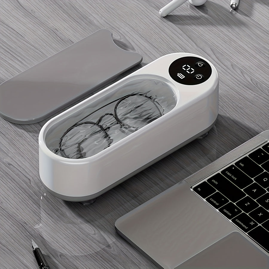Ultrasonic Jewellery Cleaner | Compact 450ml Cleaning Pod | Rings, Eyewear & Brushes NZ