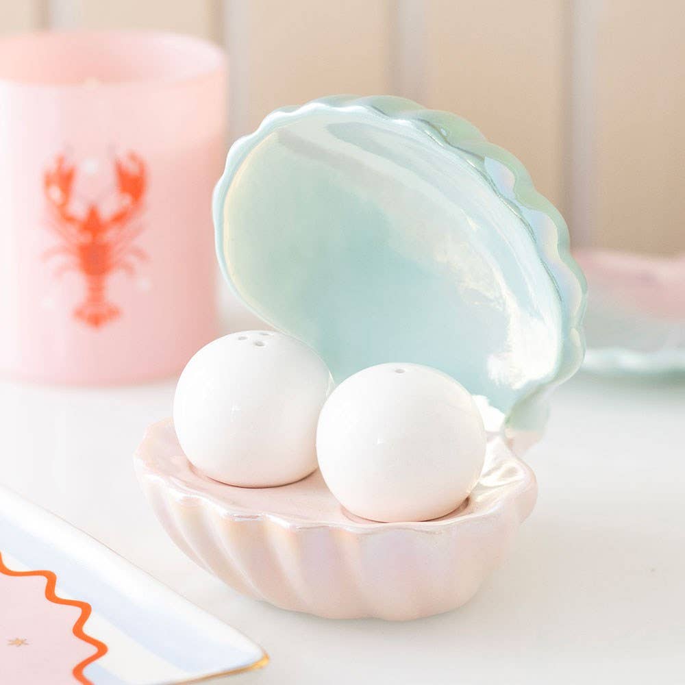 Shell Salt and Pepper Shakers