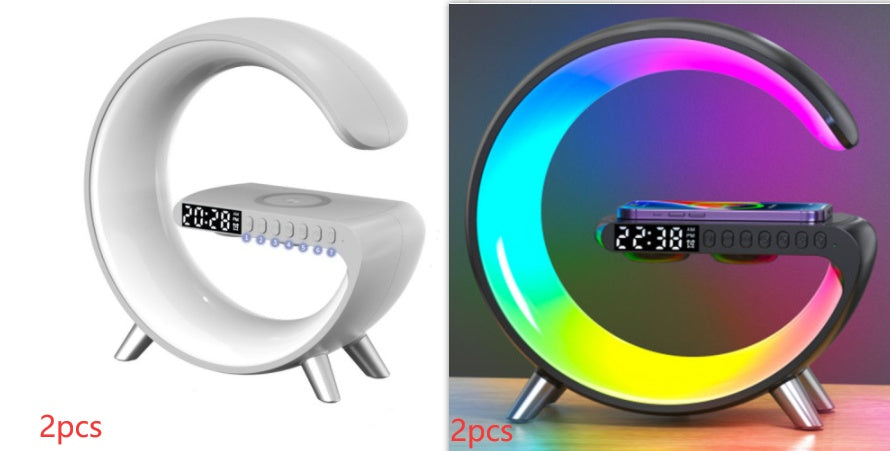 Smart LED Atmosphere Lamp | 15W Wireless Charger & Bluetooth Speaker | AU/EU/UK/US NZ