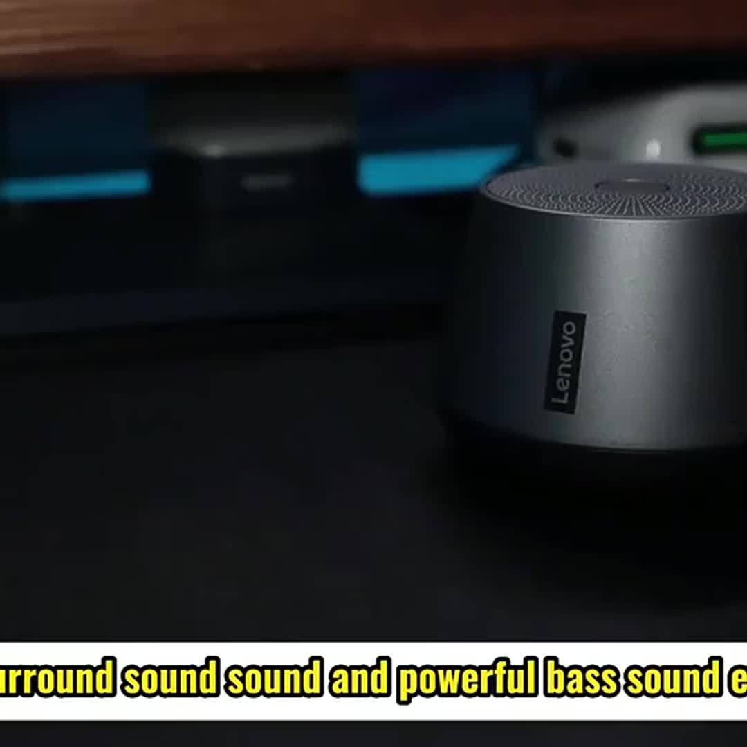Lenovo K3 Pro Bluetooth Speaker | Rich Bass HIFI Sound | Portable Wireless NZ