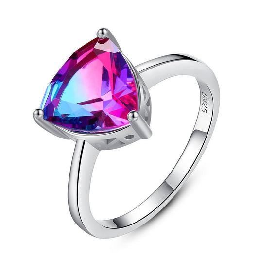 Colorful Gemstone Fashion Ring