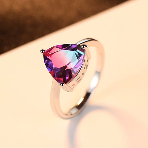 Colorful Gemstone Fashion Ring