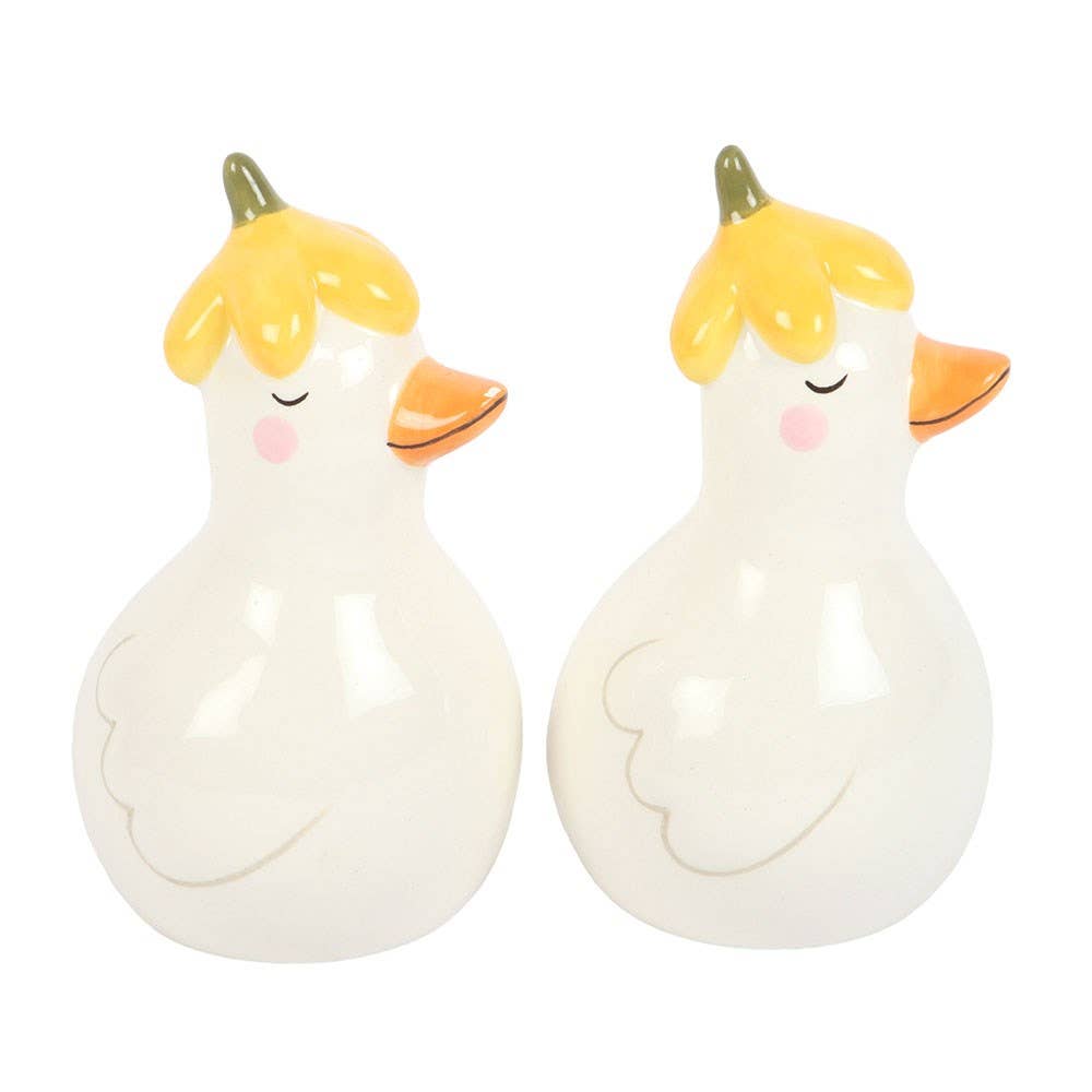Daisy salt and pepper set