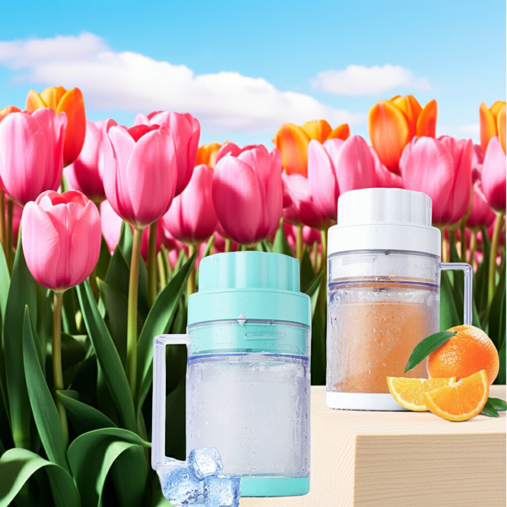 Portable Cold Press Juicer – 50W Rechargeable Juice Extractor | Jazeez
